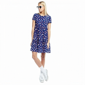 Claudie Pierlot Boat Print Baby Doll Dress EU36